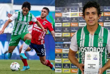 Daniel Mantilla ex jugador de Atlético Nacional habló sobre su salida del cuadro Verdolaga.
