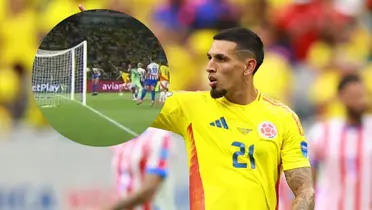 Daniel Muñoz, el gran señalado de la noche en la Selección Colombia Foto: FCF, Gol Caracol