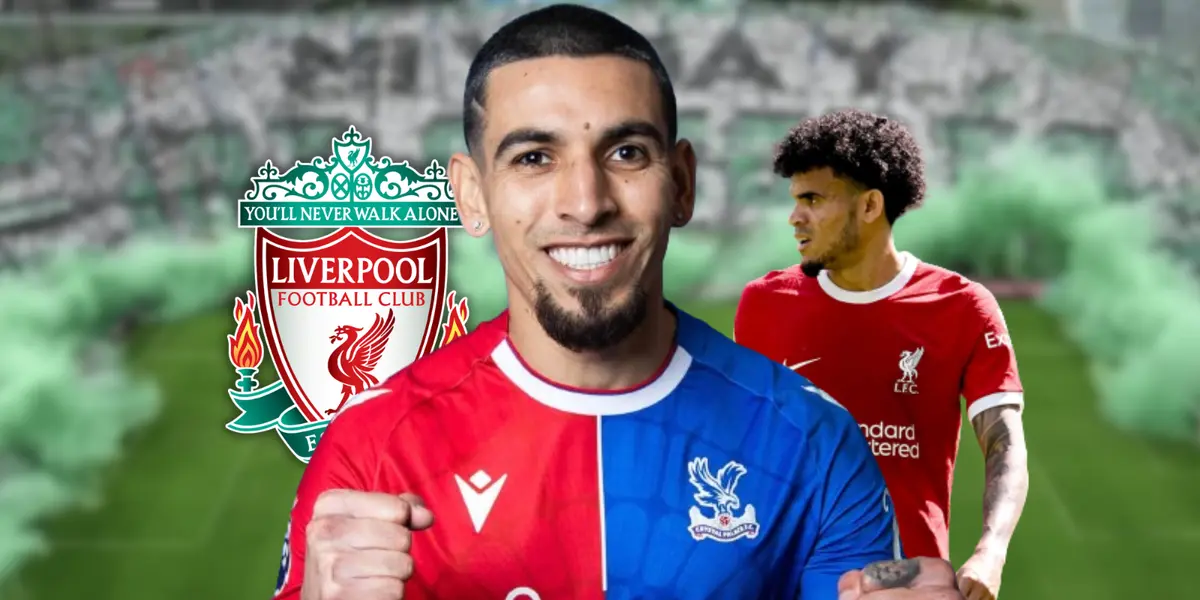 Daniel Muñoz, jugador del Crystal Palace que enfrentará a Luis Díaz este domingo