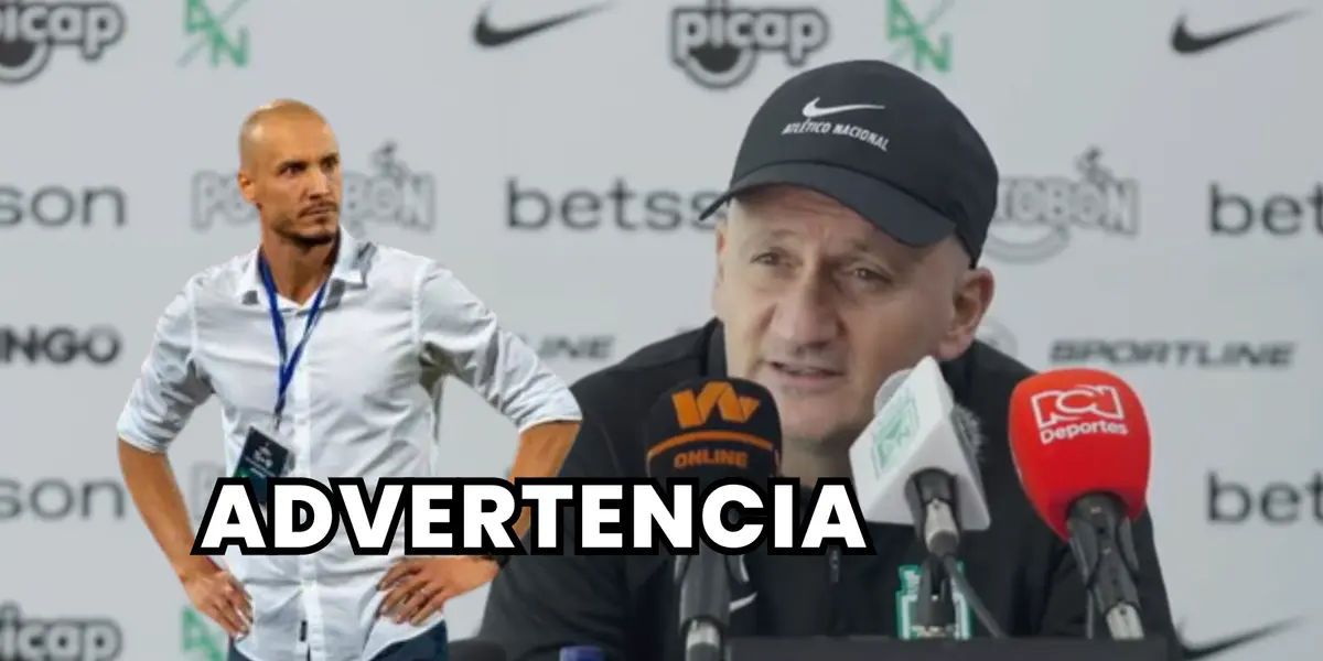 David González y Pablo Repetto, entrenadores del Deportes Tolima y Atlético Nacional Foto: El Colombiano y Nacionaloficial