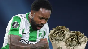 De ganar más de 200 millones en Nacional, el sueldo de Dorlan en su nuevo equipo