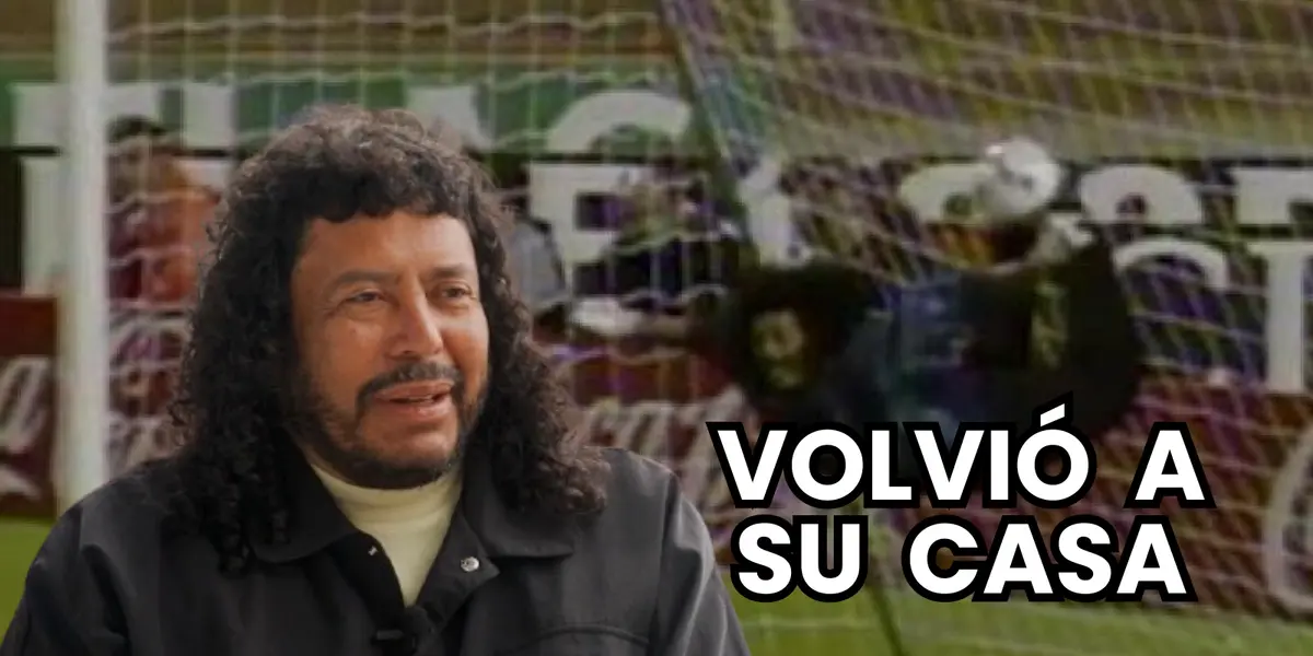 De vuelta en casa, la reacción de Higuita al regresar a Wembley este viernes