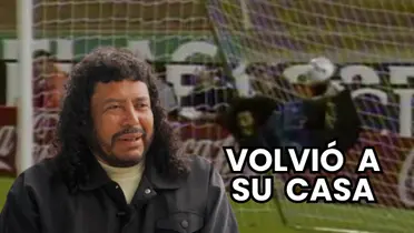 De vuelta en casa, la reacción de Higuita al regresar a Wembley este viernes
