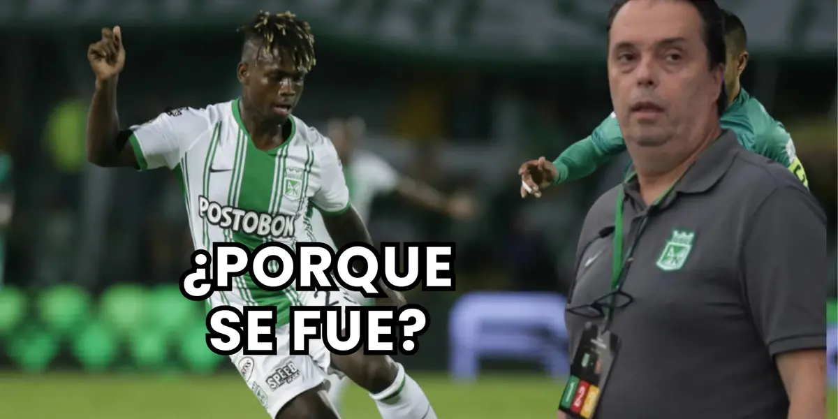 Deinner Quiñones, ex jugador de Atlético Nacional y Mauricio Navarro Foto: Nacionaloficial