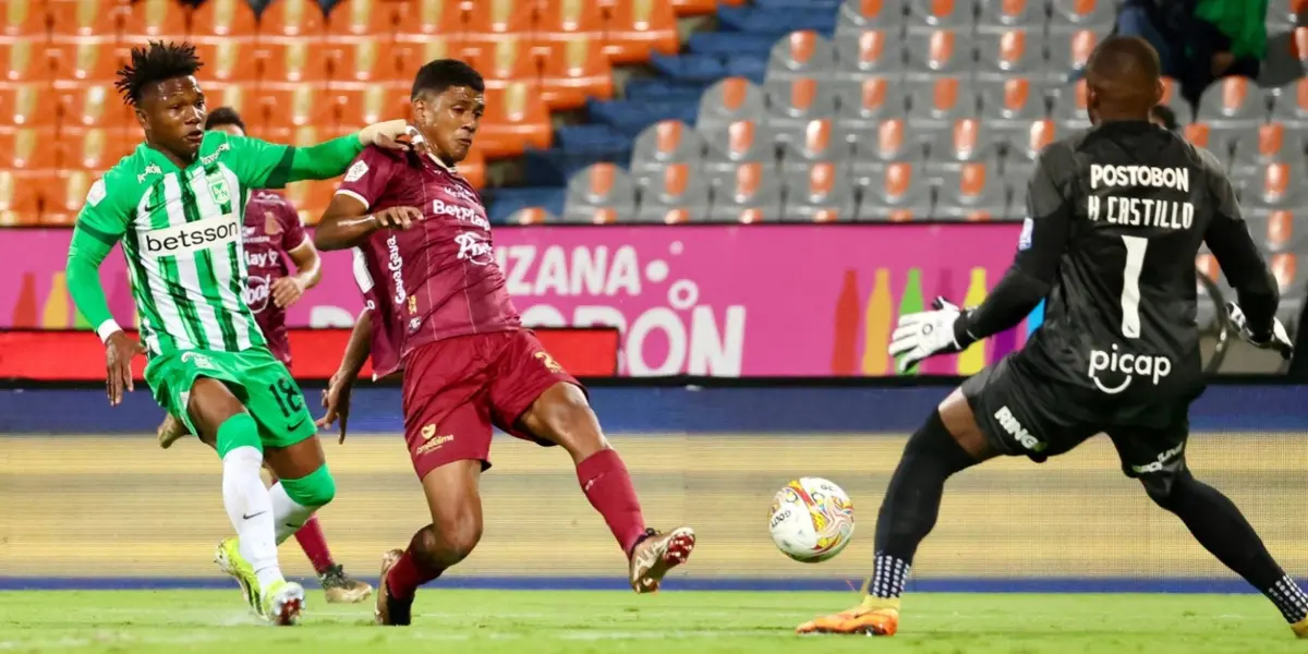 Deportes Tolima vs Atlético Nacional Foto: Deportes Tolima