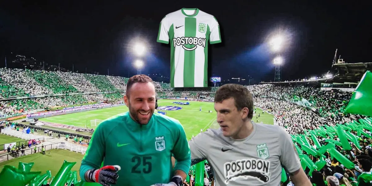 Dvid Ospina y Franco Armani