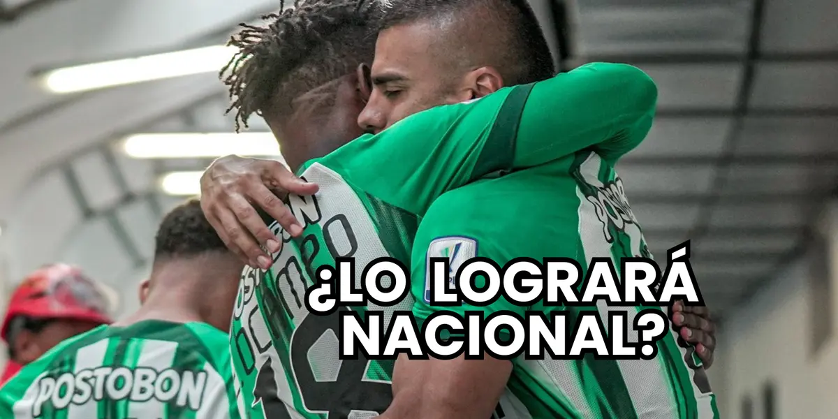 Edier Ocampo y Jhon Duque, jugadores de Atlético Nacional