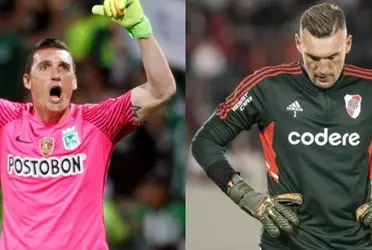 El arquero colombiano está lejos de ser el gran crack que fue con Atlético Nacional