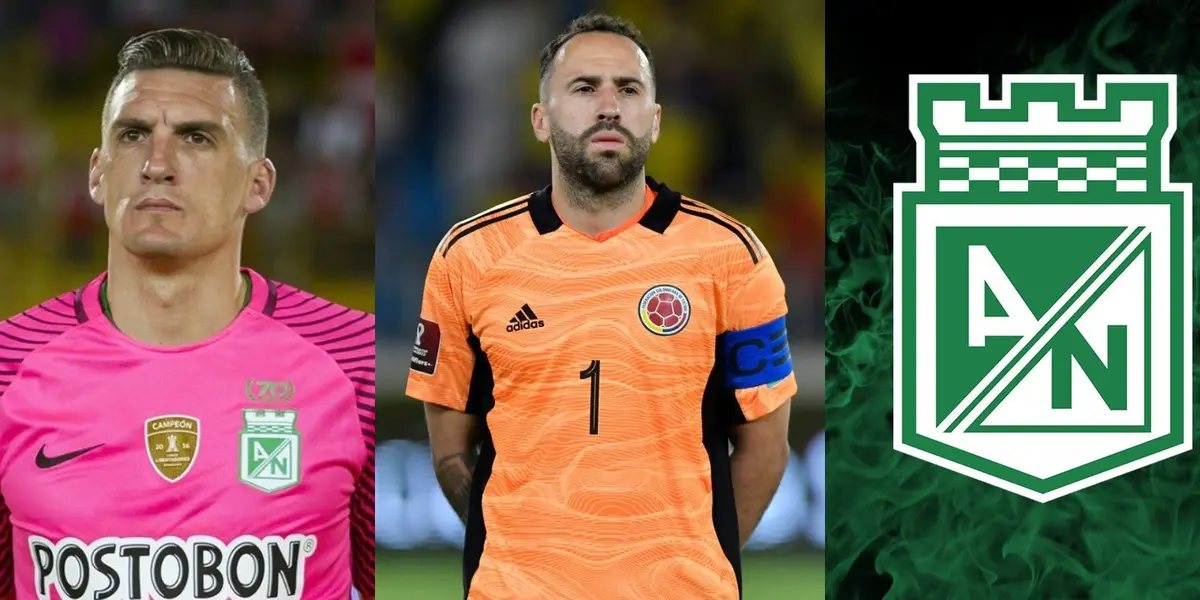 El arquero colombiano sorprendió a los hinchas de Atlético Nacional