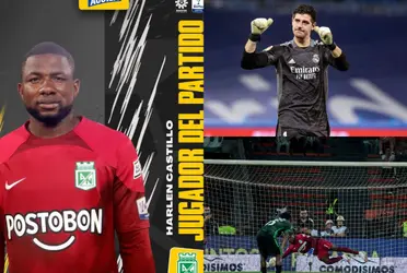 El arquero debutó en Atlético Nacional salió figura del partido ante Deportivo Cali