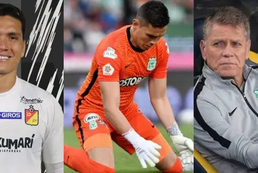 El arquero fue borrado en Atlético Nacional de cara a este semestre y por eso llegó al Deportivo Pereira