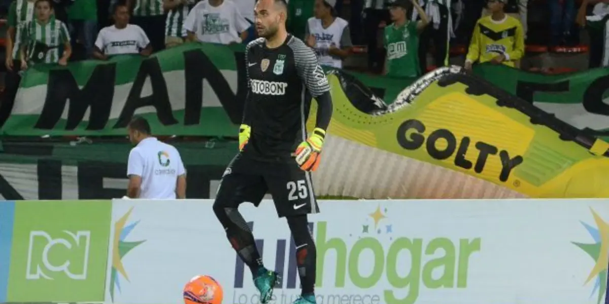 El arquero nunca pudo despegar y por tal motivo, su nivel nunca pudo ser el esperado