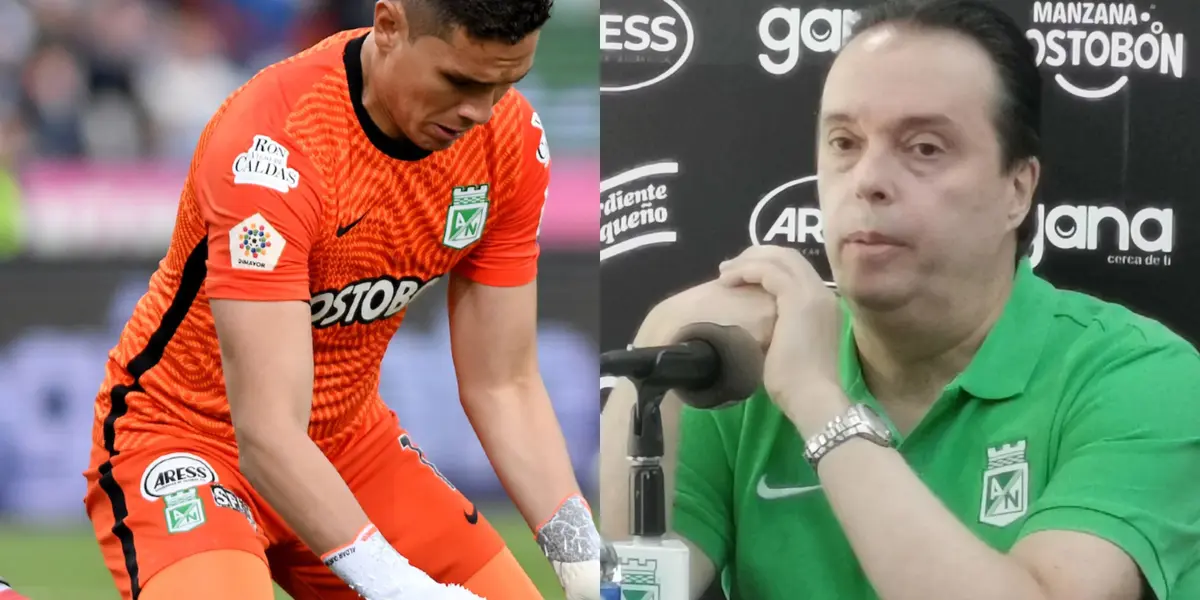 El arquero pintó como figura y ahora no tiene minutos en el conjunto Verdolaga, esperando retomar su nivel en otro club