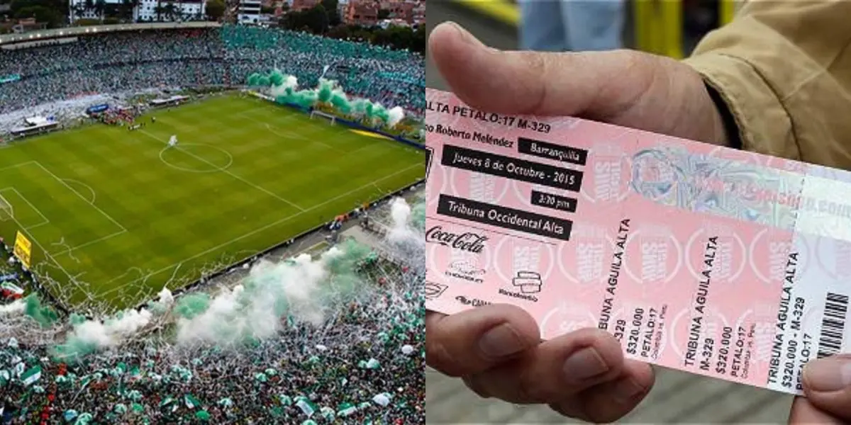 El Atanasio Girardot se teñirá de verde el próximo jueves 6 de octubre, pero una parte del estadio no.