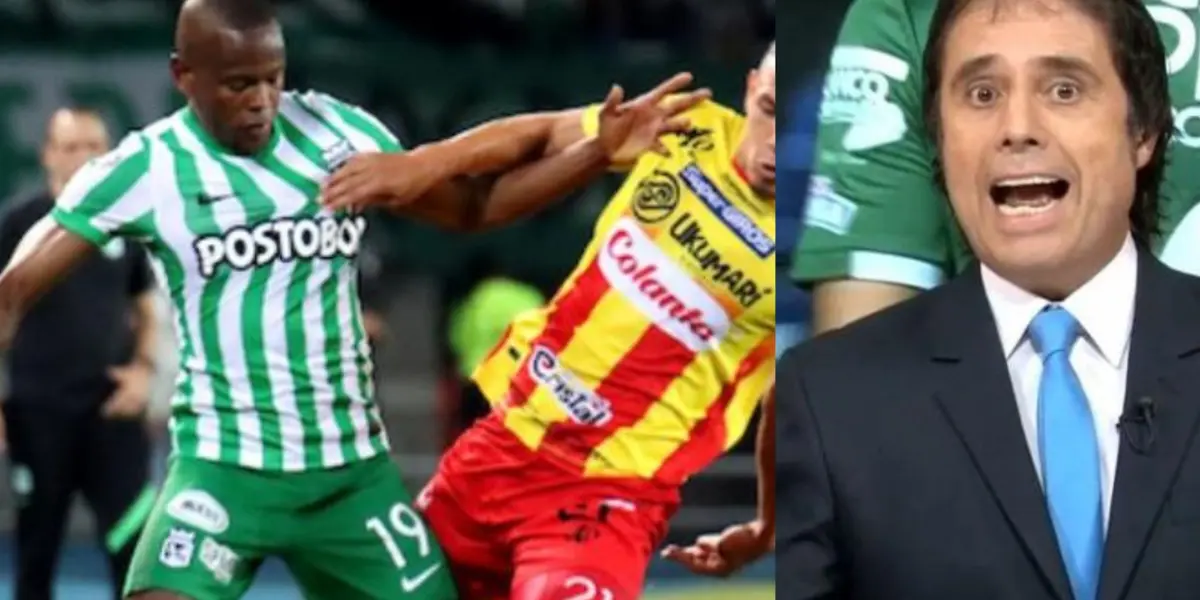 El comunicador social se pronunció en sus redes sociales una vez finalizado el partido entre Atlético Nacional y Deportivo Pereira