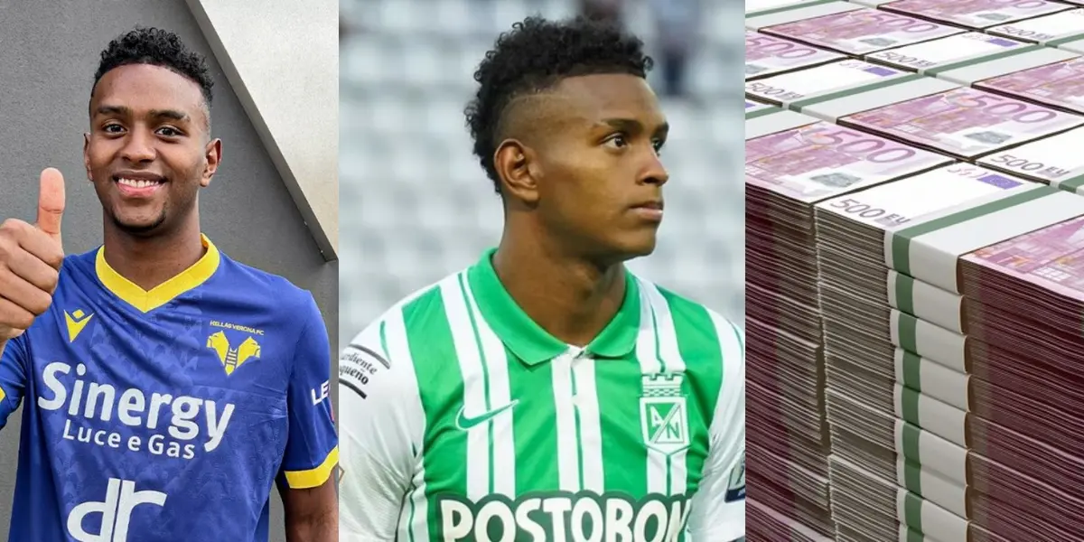 El defensor llegó el año pasado al club italiano procedente de Atlético Nacional