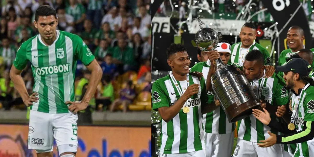 El defensor tuvo un gran nivel en Atlético Nacional con quien ganó Copa Libertadores