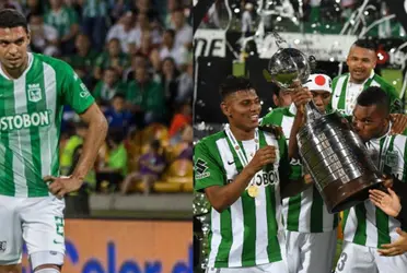 El defensor tuvo un gran nivel en Atlético Nacional con quien ganó Copa Libertadores