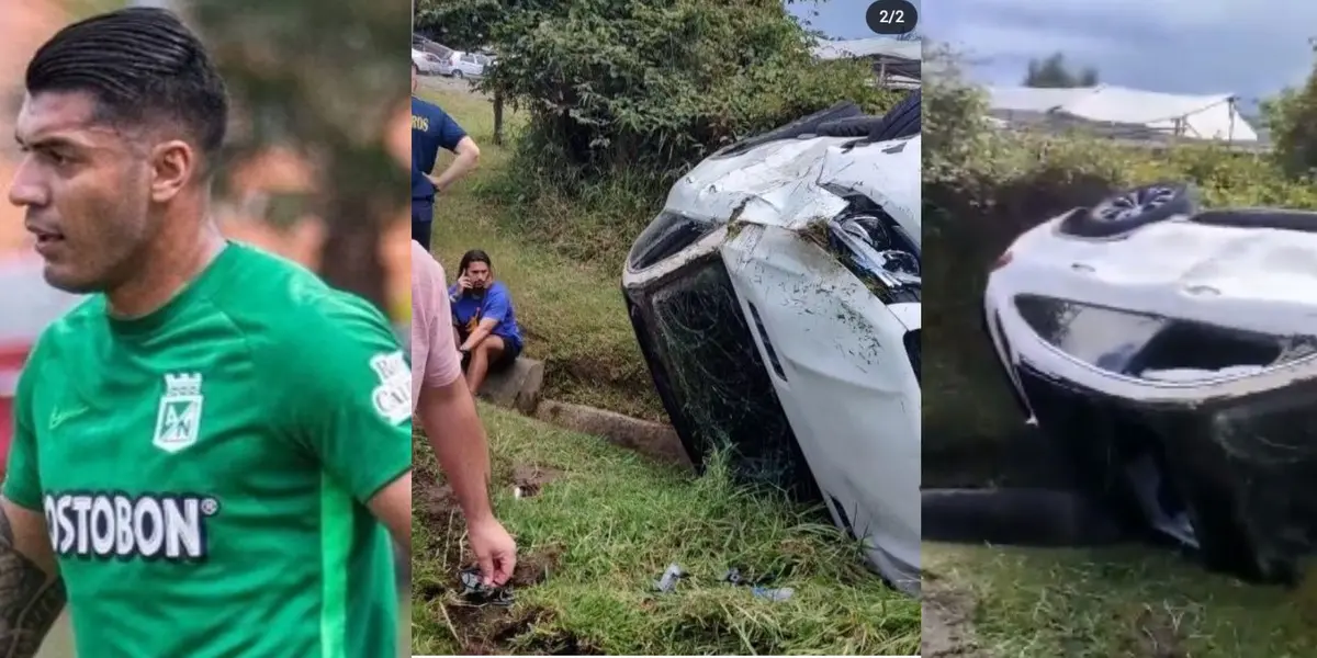 El delantero brasileño sufrió un fuerte choque en su camioneta cuando se dirigía a entrenamientos