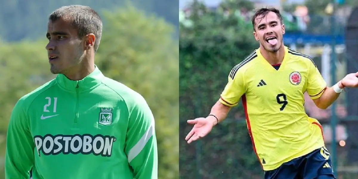 El delantero de Atlético Nacional está con la selección Colombia sub-20