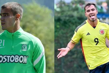 El delantero de Atlético Nacional está con la selección Colombia sub-20