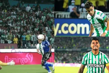 El delantero fue borrado por el guardameta de Millonarios