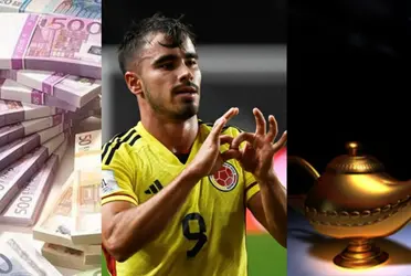El delantero viene siendo un crack en la selección Colombia sub-20