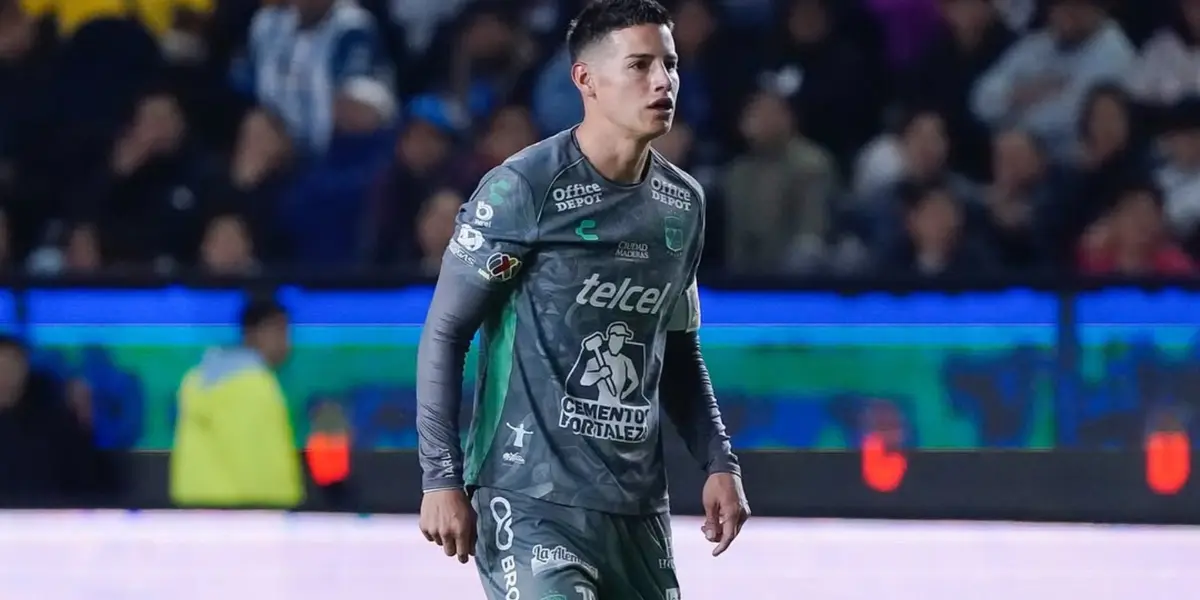 El DT de Atlético San Luis acusa a James Rodríguez. Foto: Instagram