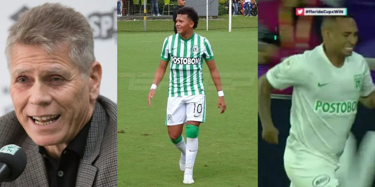El entrenador aseguró que Jarlan Barrera estaría cerca de volver a jugar con Atlético Nacional