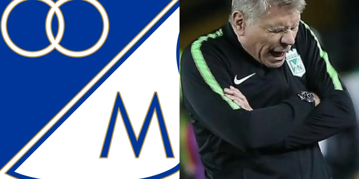 El entrenador de Atlético Nacional está demostrando que no aspira mucho con Atlético Nacional