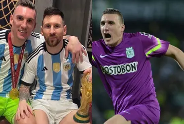 El ex jugador de Atlético Nacional Franco Armani recibió un merecido homenaje en Argentina.