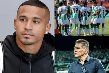 El exjugador hizo un duro comentario por el rendimiento de Atlético Nacional
