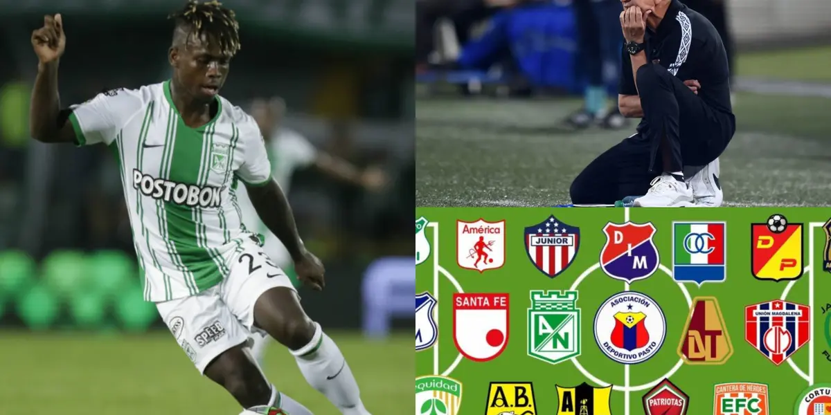 El extremo llegó en el año 2020 a Atlético Nacional con miras a ser una estrella, lo cual no pasó