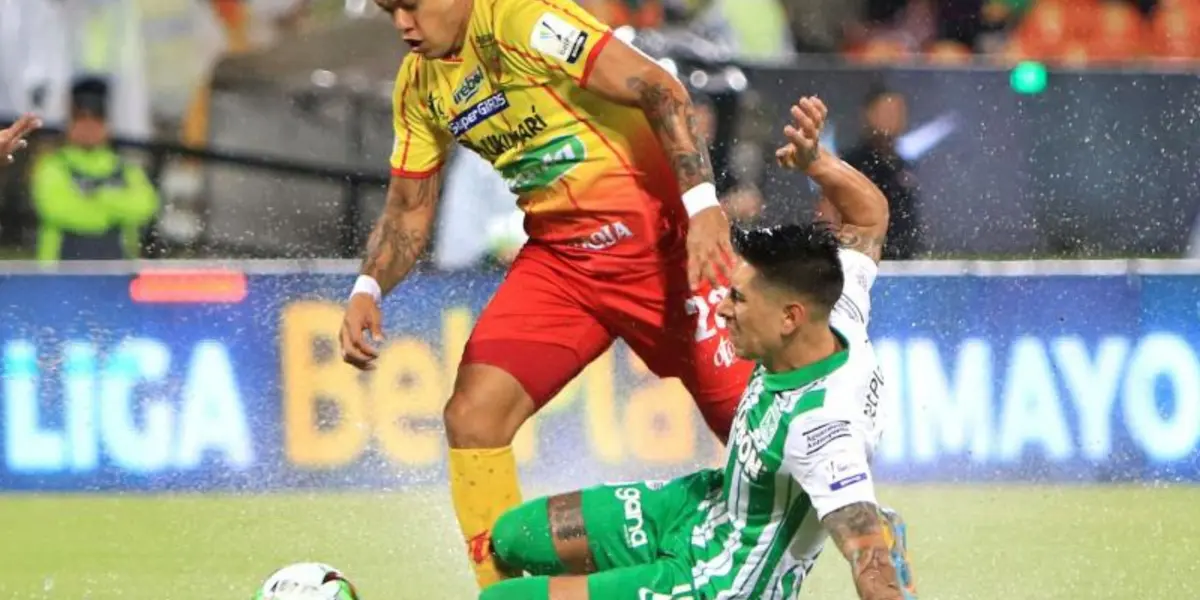 El futbolista del elenco ‘Matecaña’ salió a declarar tras el polémico partido ante los ‘verdolagas’