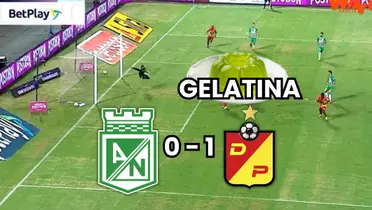 El gol de Darwin Quintero para la primera anotación del partido Foto: Captura de Win Sports y Escudoteca PN