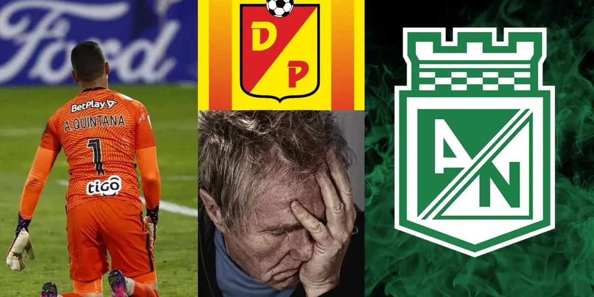 El guardameta cometió un insólito error ahora con la camiseta del Deportivo Pereira