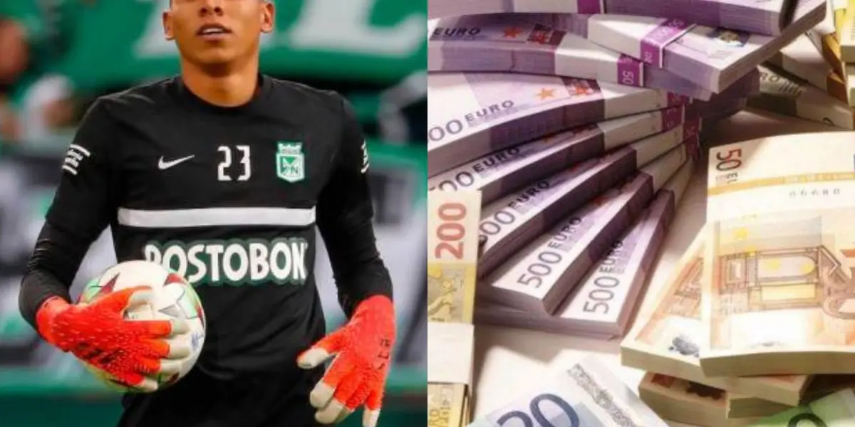 El guardameta ha tenido un gran rendimiento en Atlético Nacional y su valor en el mercado es de un jugador de Selección Colombia