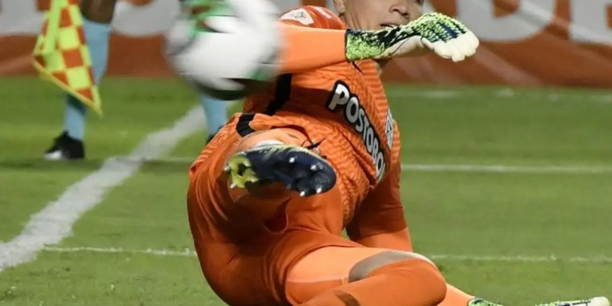 El guardameta pintaba para ser un jugador de época, sin embargo, el jugador dejará desplatando a Atlético Nacional