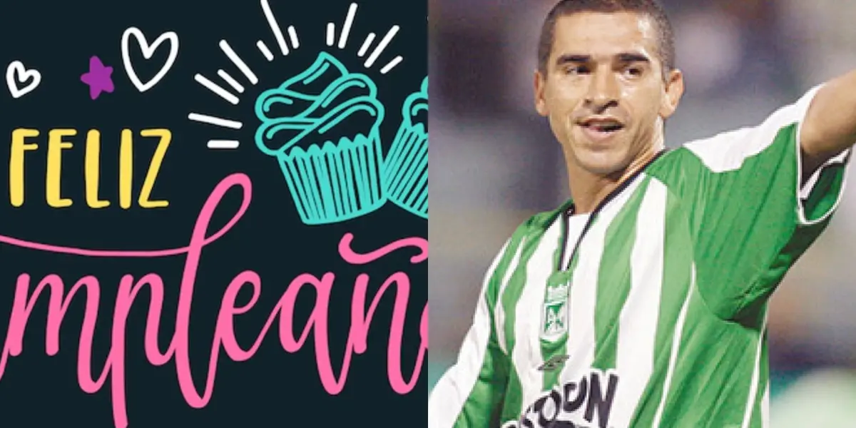 El ídolo de Atlético Nacional se encuentra celebrando su natalicio el 9 de diciembre