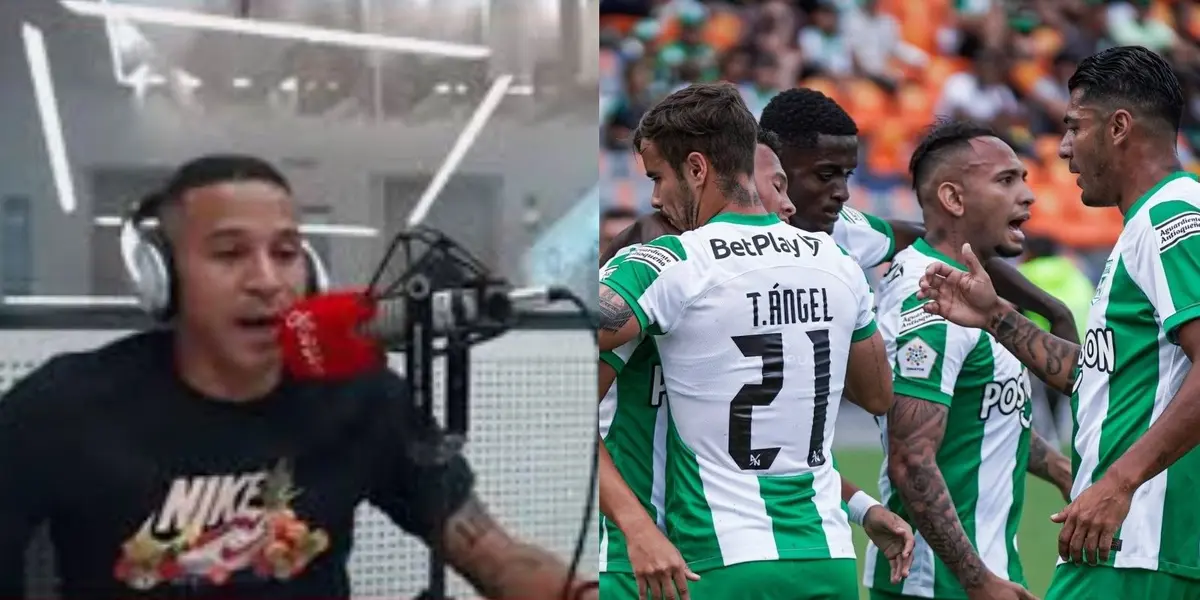 El ídolo verdolaga no teine pelos en la lengua cuando se trata de hablar de Nacional