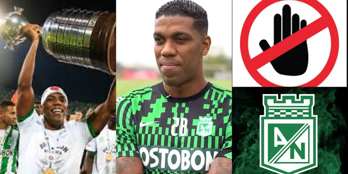 El jugador es un ídolo en Atlético Nacional que fue borrado en el club