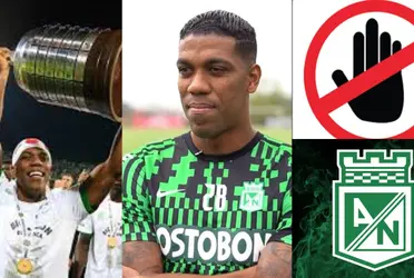 El jugador es un ídolo en Atlético Nacional que fue borrado en el club