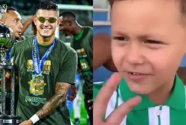 El jugador inició con la nueva generación de hinchas brasileros de Nacional