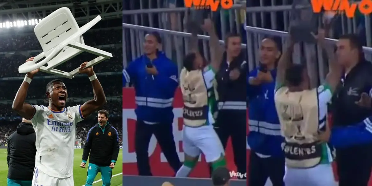 El jugador que volvia, no se contuvo de emoción y así celebró el primer gol de Jefferson Duque