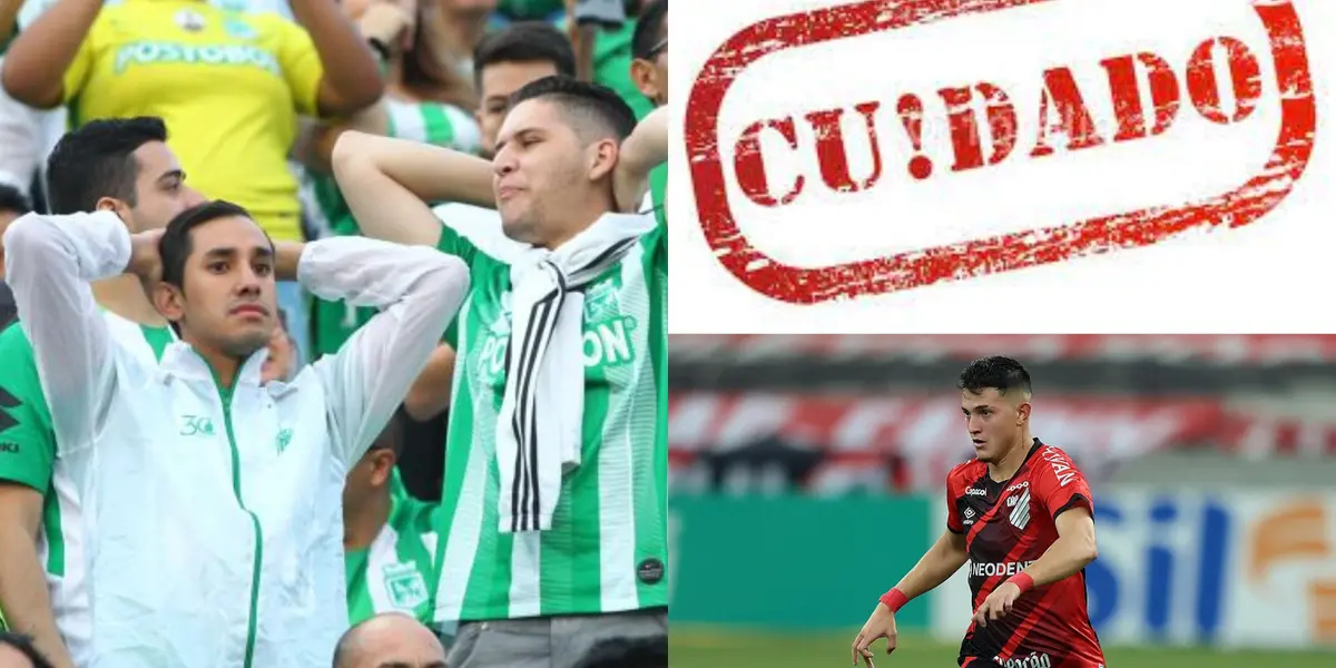 El jugador sería la última incorporación de Atlético Nacional de cara a esta temporada