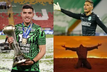El jugador terminó saliendo de la institución por la falta de minutos en esta última temporada de Atlético Nacional