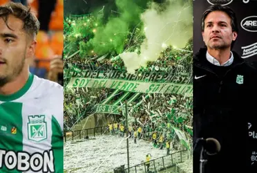 El jugador Tomás Ángel tuvo un gesto con la barra popular Los Del Sur