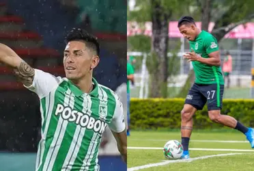 El jugador tuvo un sentido mensaje con el argentino una vez se dio su partida de Atlético Nacional