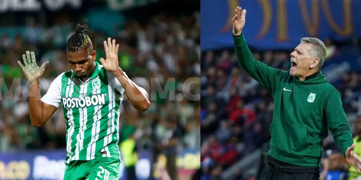El jugador venía de ser el más tronco en Atlético Nacional por su bajo nivel ante Águilas Doradas