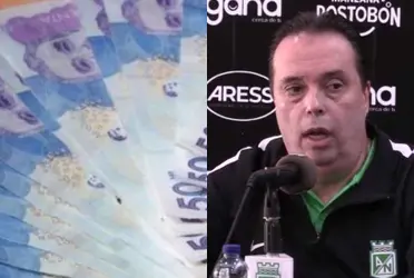 El mandamás de Atlético Nacional dio un parte de tranquilidad sobre la parte económica de la institución